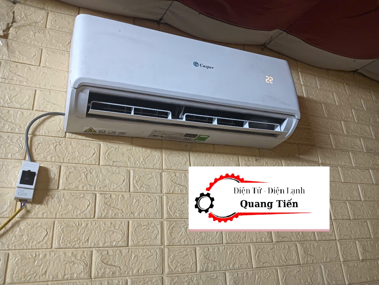 Sửa điều hòa Casper báo lỗi E1